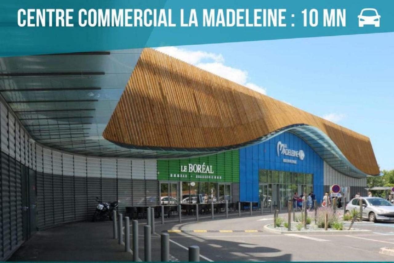 Logement Entier Saint Malo Vue Mer, Proche Ferry, Commerces Et Plage Solidor 50 M Zewnętrze zdjęcie